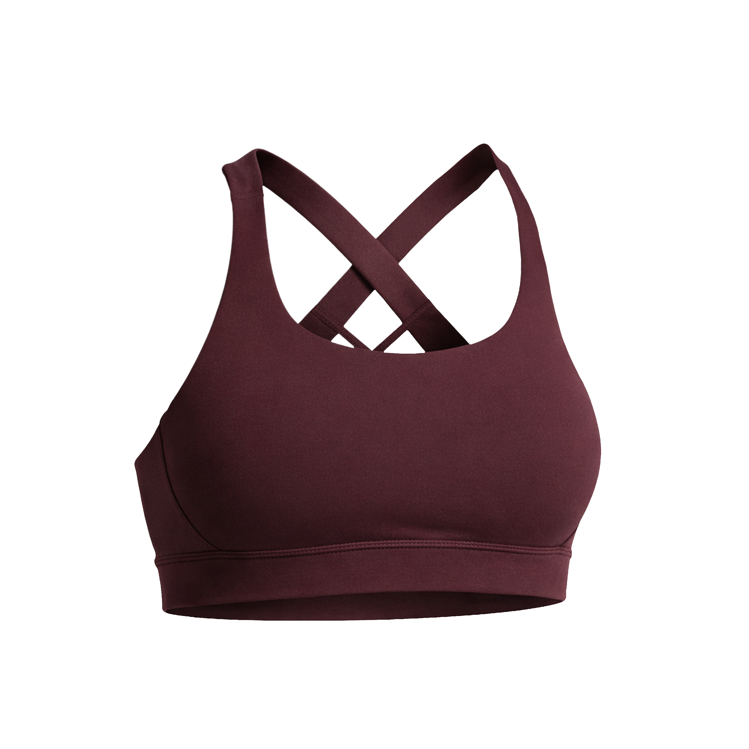 Women's Lattis Sports Bra - Cocoa Powder / X-Small